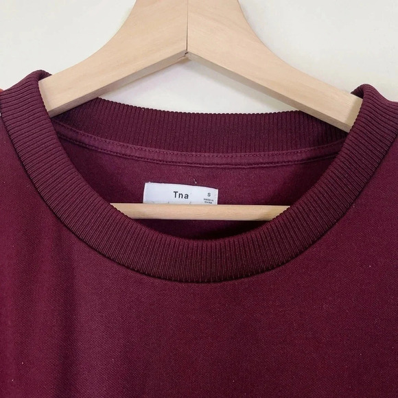 Artizia Tna Babalon  Burgundy Sweatshirt - Picture 6 of 10